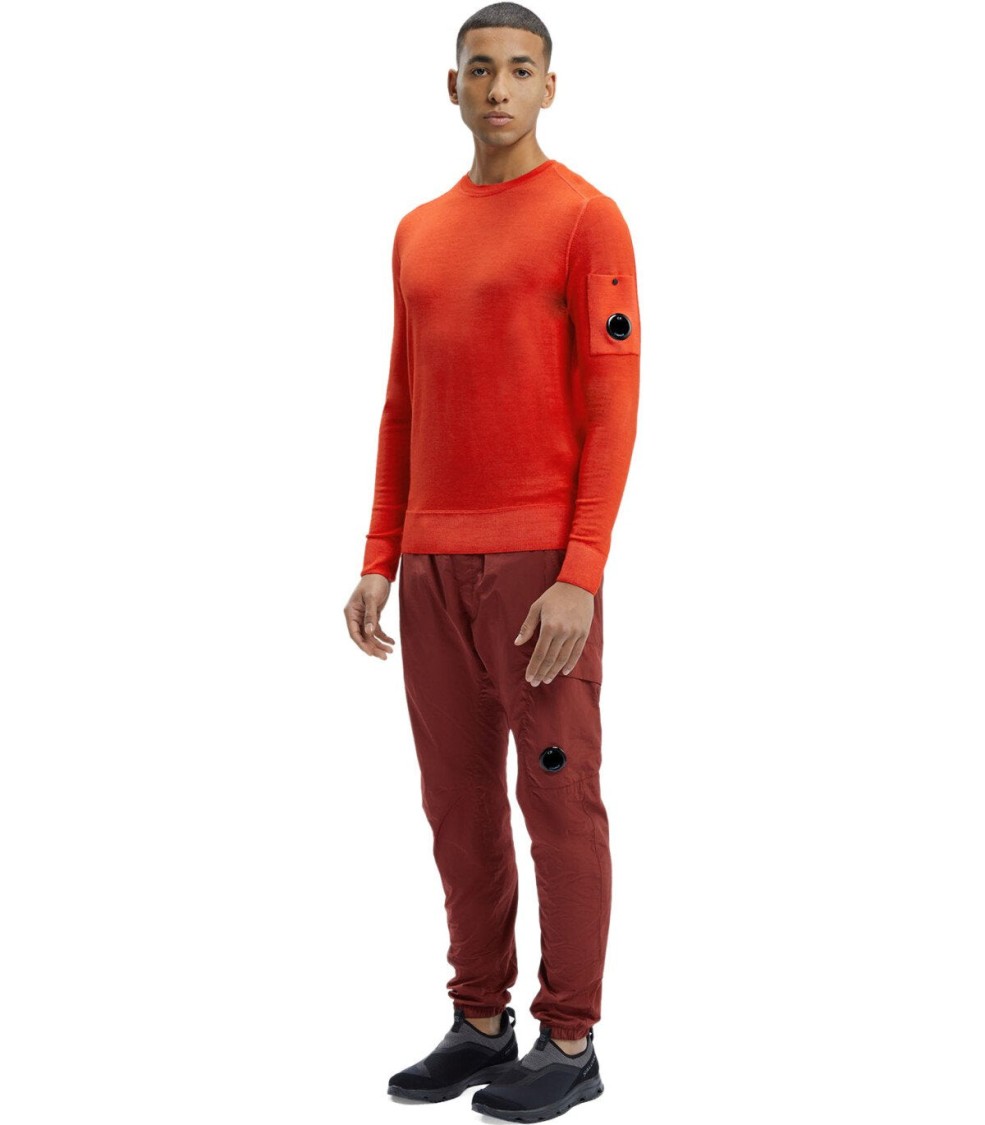 C.p. Company C. P. Company Man Sweater Orange Size 40 Wool In Red