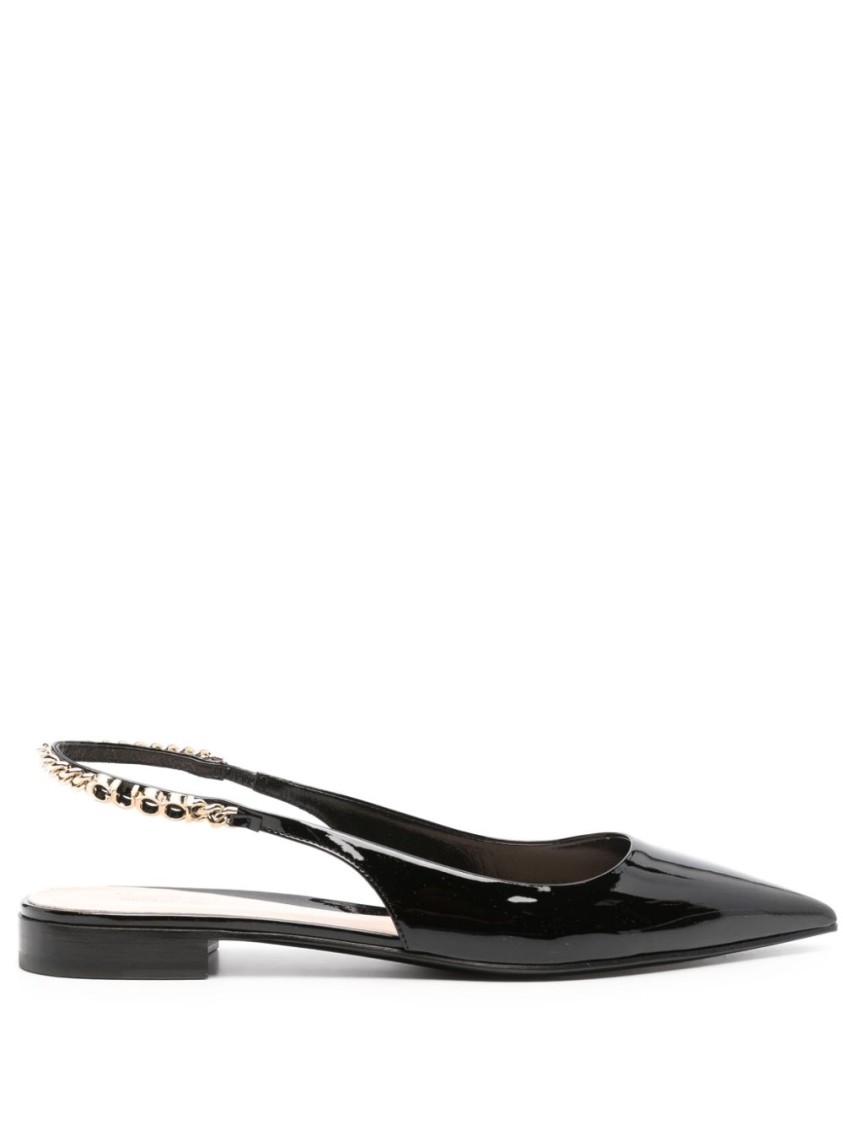 Gucci Signorina Ballet Flats In Black