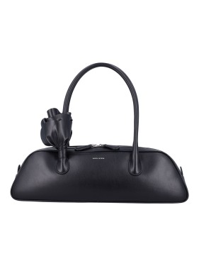 トートバッグ Magda Butrym Re23 Medium Vesna Hobo Bag - Black - Strass Magda Butrym Re23 Medium Vesna Hobo Bag - Black - Strass