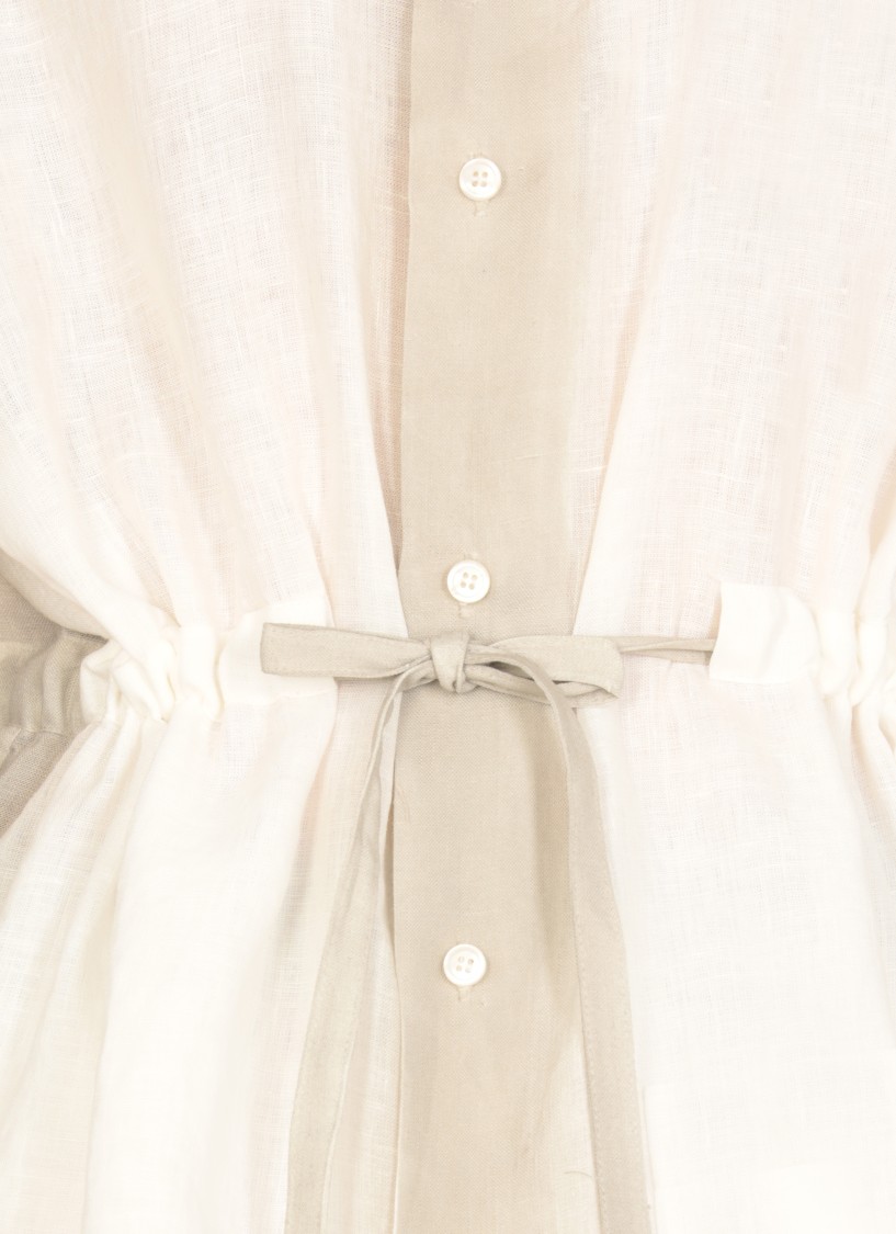 Fabiana Filippi Drawstring Waist Blouse