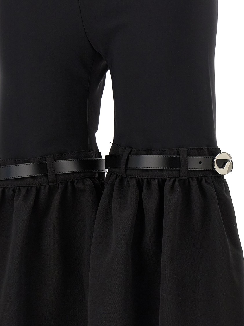 Coperni 'Hybrid Tailored Flare' Pants in Black | THE LIST