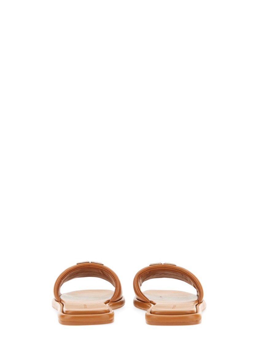 【関税&送料込】Tory Burch Sandalo Slider Sportivo A Doppia Tory Burch Sandalo Slider Sportivo A Doppia T In Orange