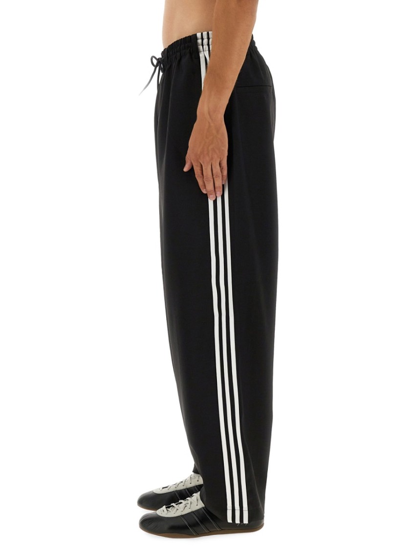 【Y-3】Sport Uniform 3-Stripes TROUSERS Y-3 Black Sport Uniform 3-Stripes Trousers Y-3