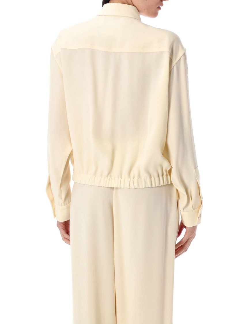 Shop Fabiana Filippi Tailoring Bomber Jacket