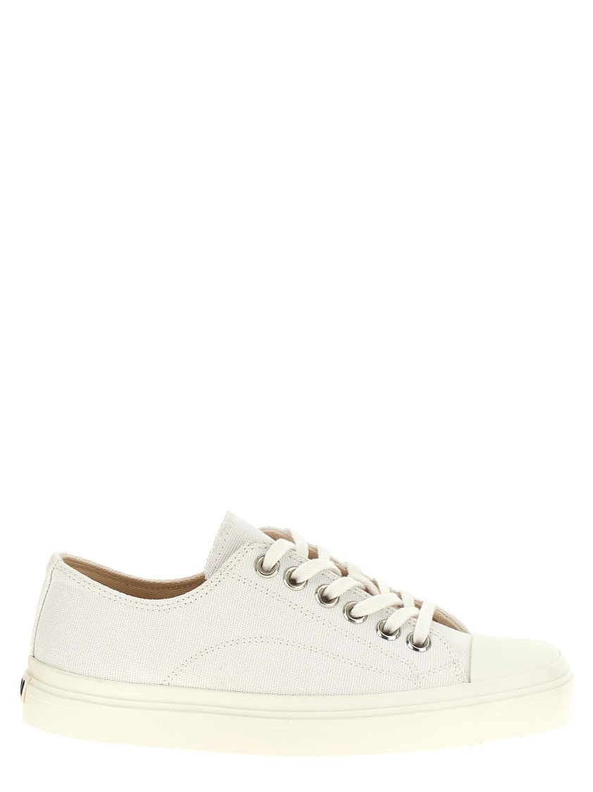Moschino Women Canvas Sneakers In White