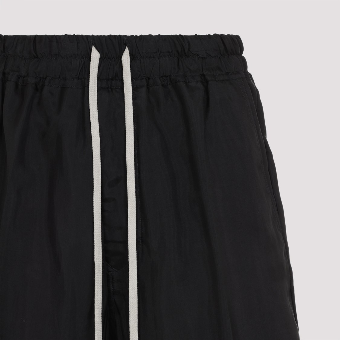 Shop Rick Owens Relaxed-fit Drawstring Pants With Aesthetic In Black