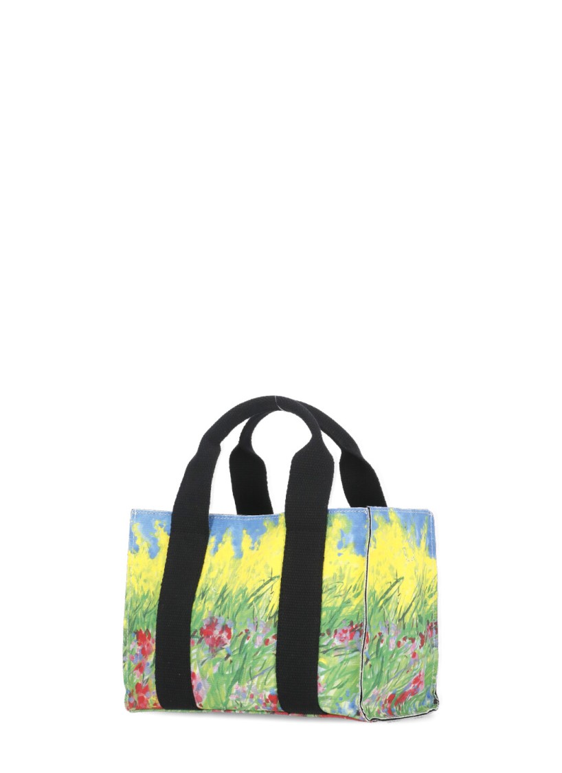 Msgm Multicolor Micro Tote Bag