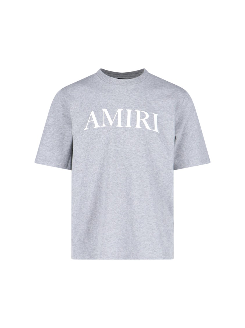 Amiri Core' Logo T-shirt – Grey