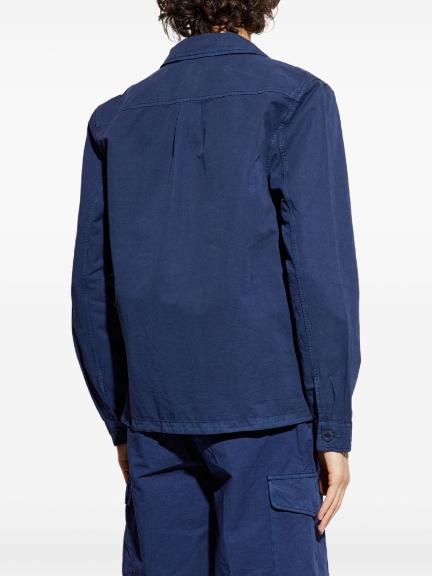 Shop Paul Smith Navy Blue Casual Fit Jacket