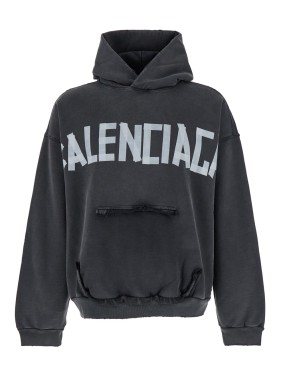 Balenciaga Black Ski Hourglass Parka in Black | THE LIST