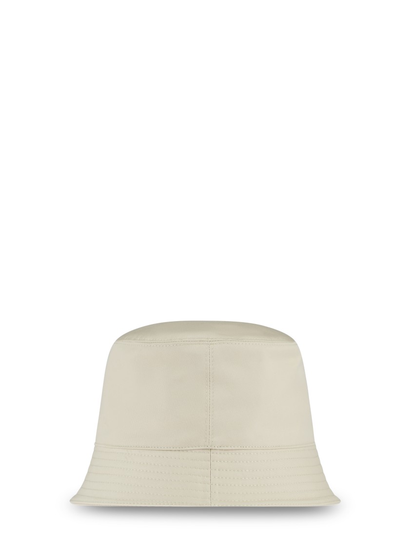 Marni Structured Bucket Hat With Wide Brim In Gray