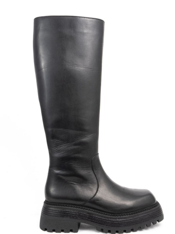 ブーツその他 Sergio Moretti Long Boots With Sole And Side Zipper Sergio Moretti Long With Sole And Side Zipper | THE LIST