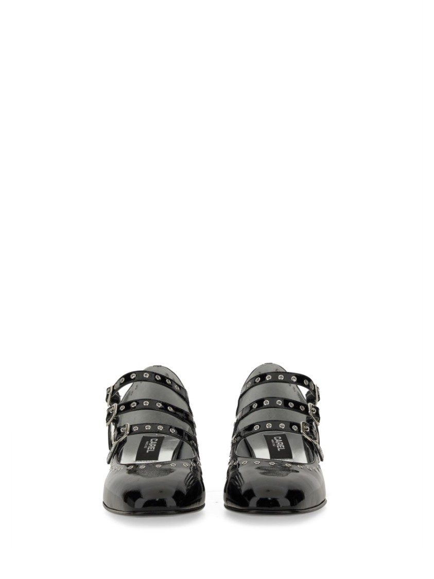Shop Carel Paris Mary Jane "camden" Pumps In Black