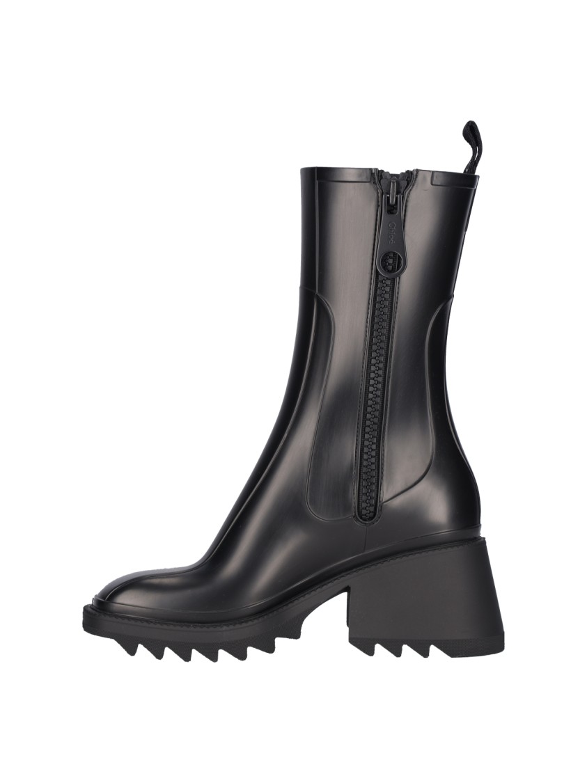 Chloé Black Betty Boots In Black