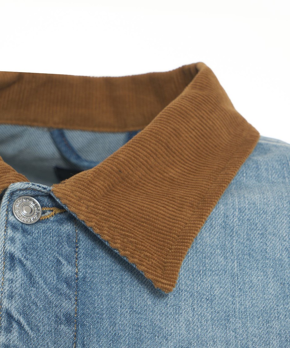 7 FOR ALL MANKIND 7 FOR ALL MANKIND LIGHT BLUE DENIM JACKET