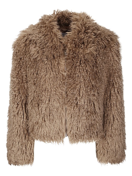 Stand Studio Cropped Faux Fur Jacket | THE LIST