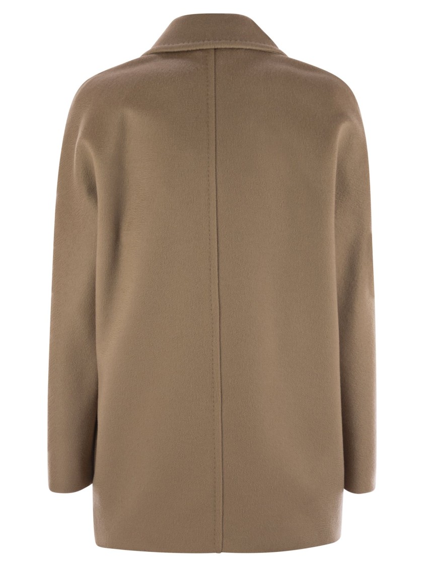 Max Mara Sheree - Virgin Wool Caban Short | THE LIST