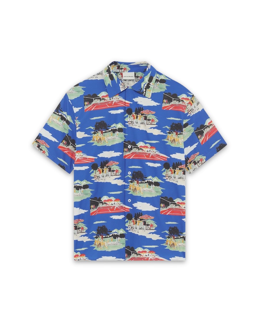 Drôle De Monsieur Multicolor Country Club Short-sleeved Shirt