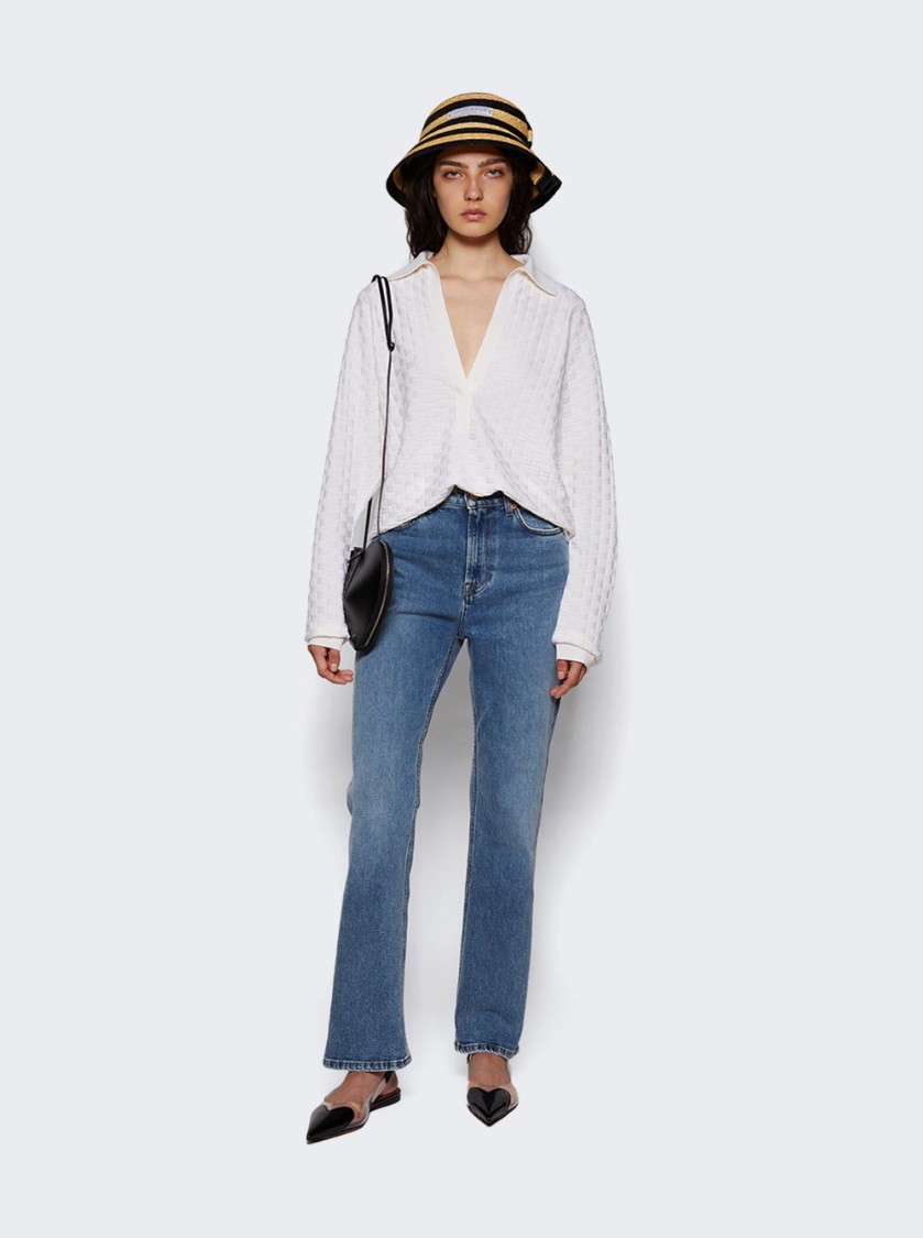 Jacquemus La Chapeau Vela Raffia Bucket Hat