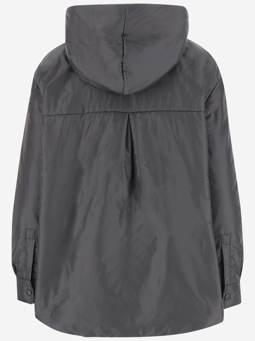 Aspesi Hooded Button-fastening Jakcet In Multi