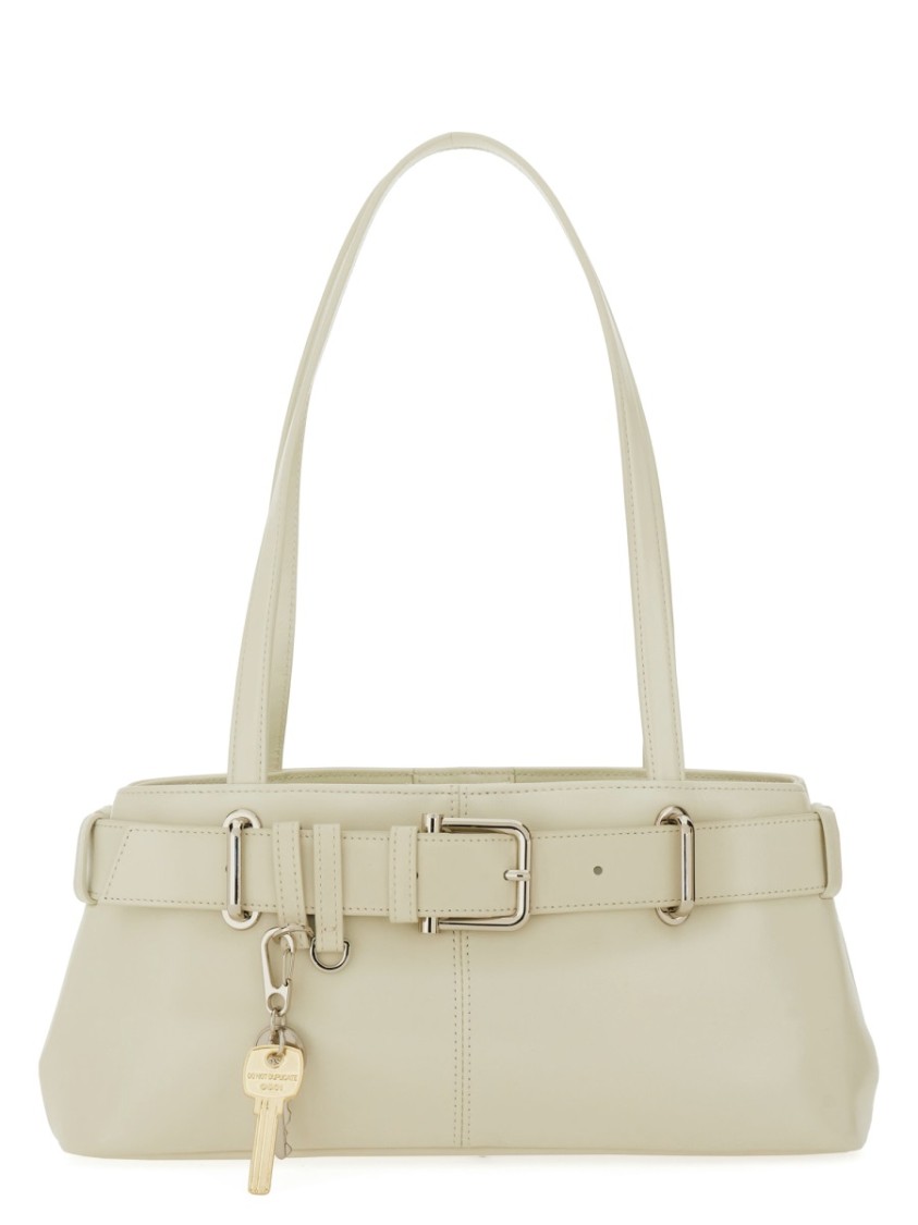Osoi "brocle" Structured Mini Bag In Neutrals