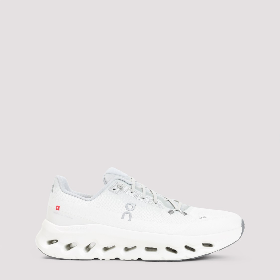 On Glacier White Textile Cloudtilt Sneakers In White