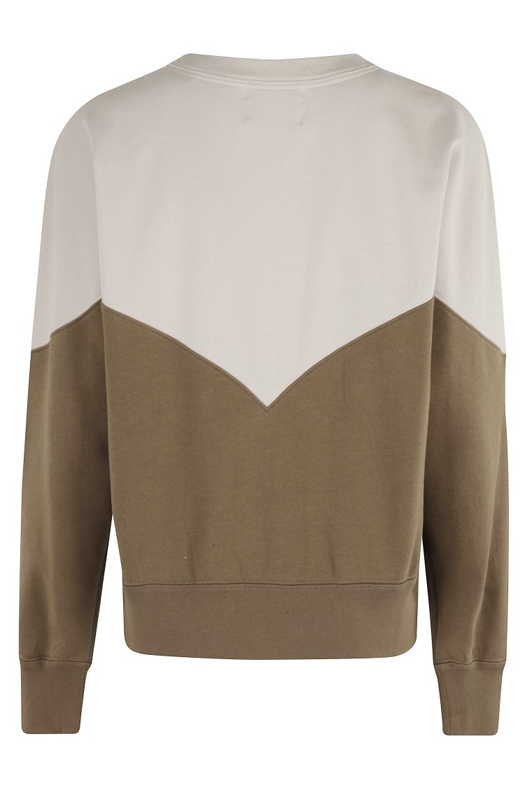 Isabel Marant Étoile Houston Gz Sweatshirt In Brown