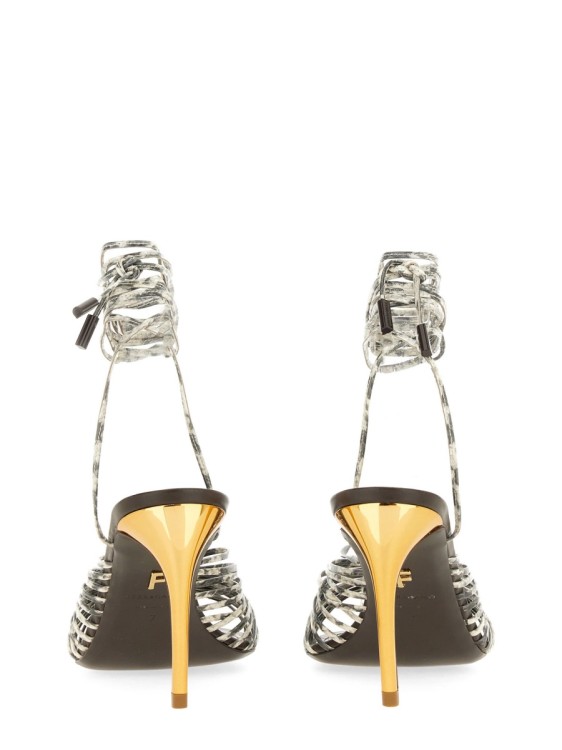 サンダル・ミュール Ferragamo Twisted High-Heel Sandals Ferragamo Twisted High-Heel Sandals in Multicolor | THE LIST