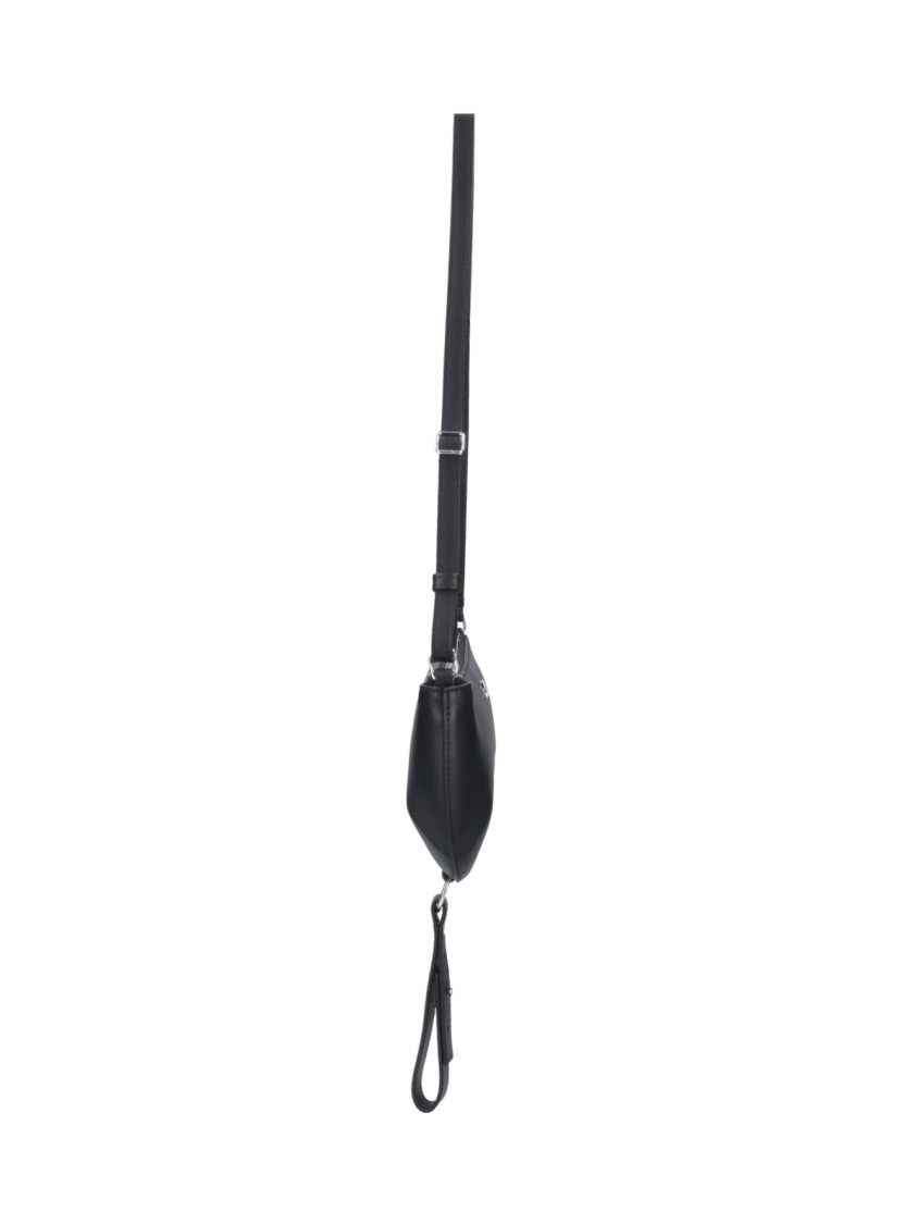 Courrèges Holy Eclipse Shoulder Bag In Black