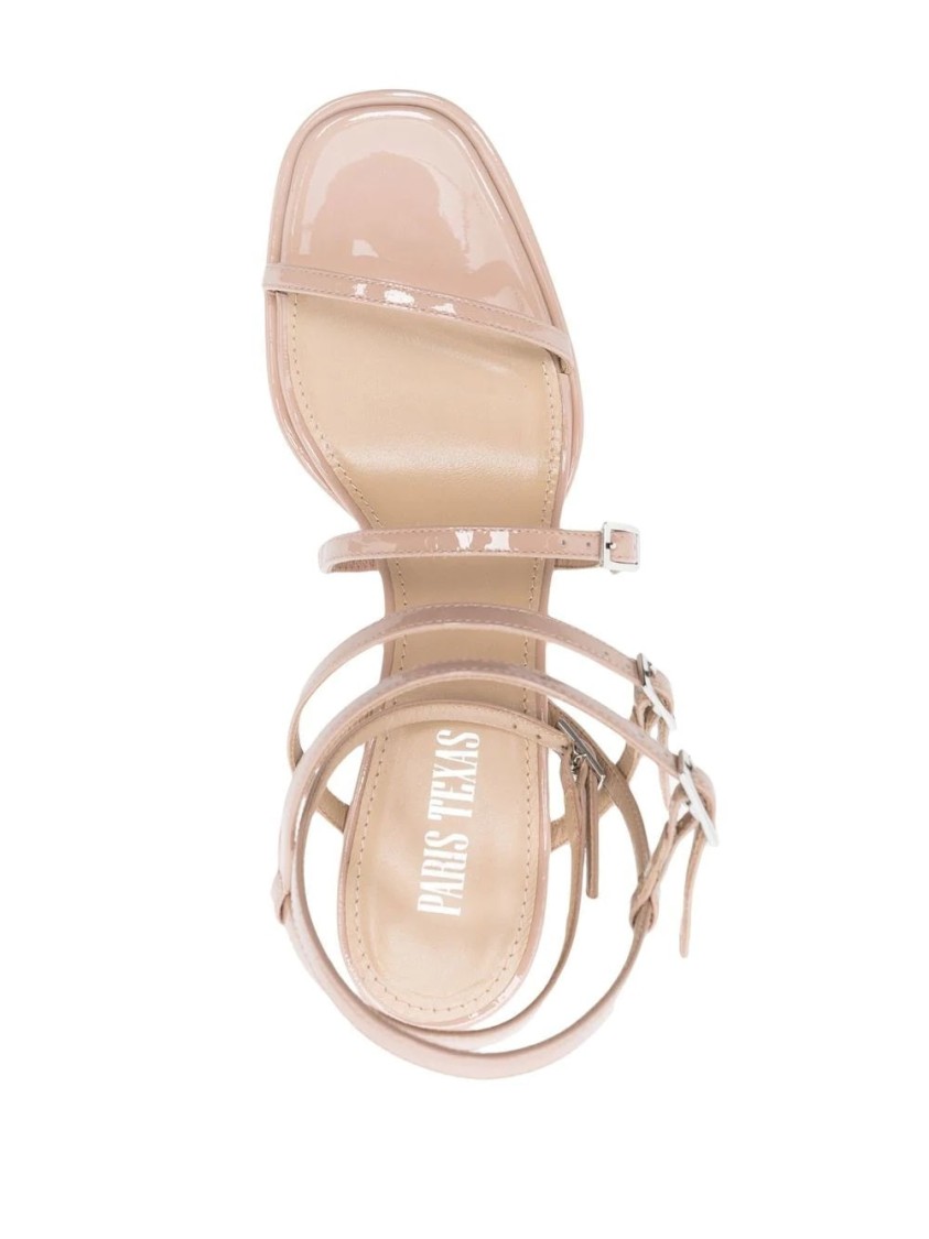 Paris Texas 135mm Jessica Platform-sole Sandals In Pink