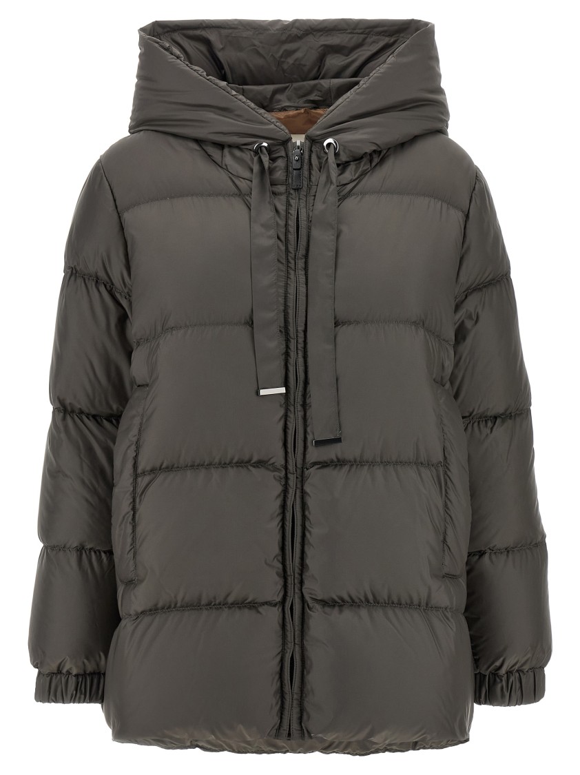 Max Mara 'seia' Down Jacket In Brown
