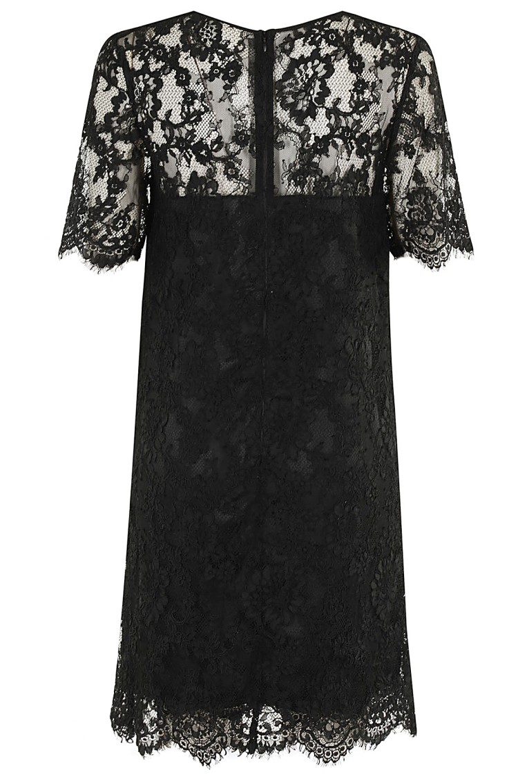 Ermanno Scervino Short Dress In Black