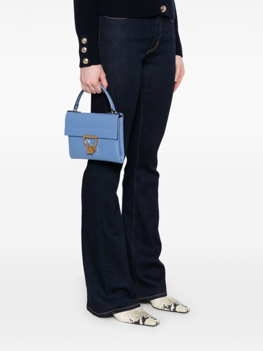 COCCINELLE COCCINELLE CELESTE HANDBAG WITH GOLD-TONE CLASP