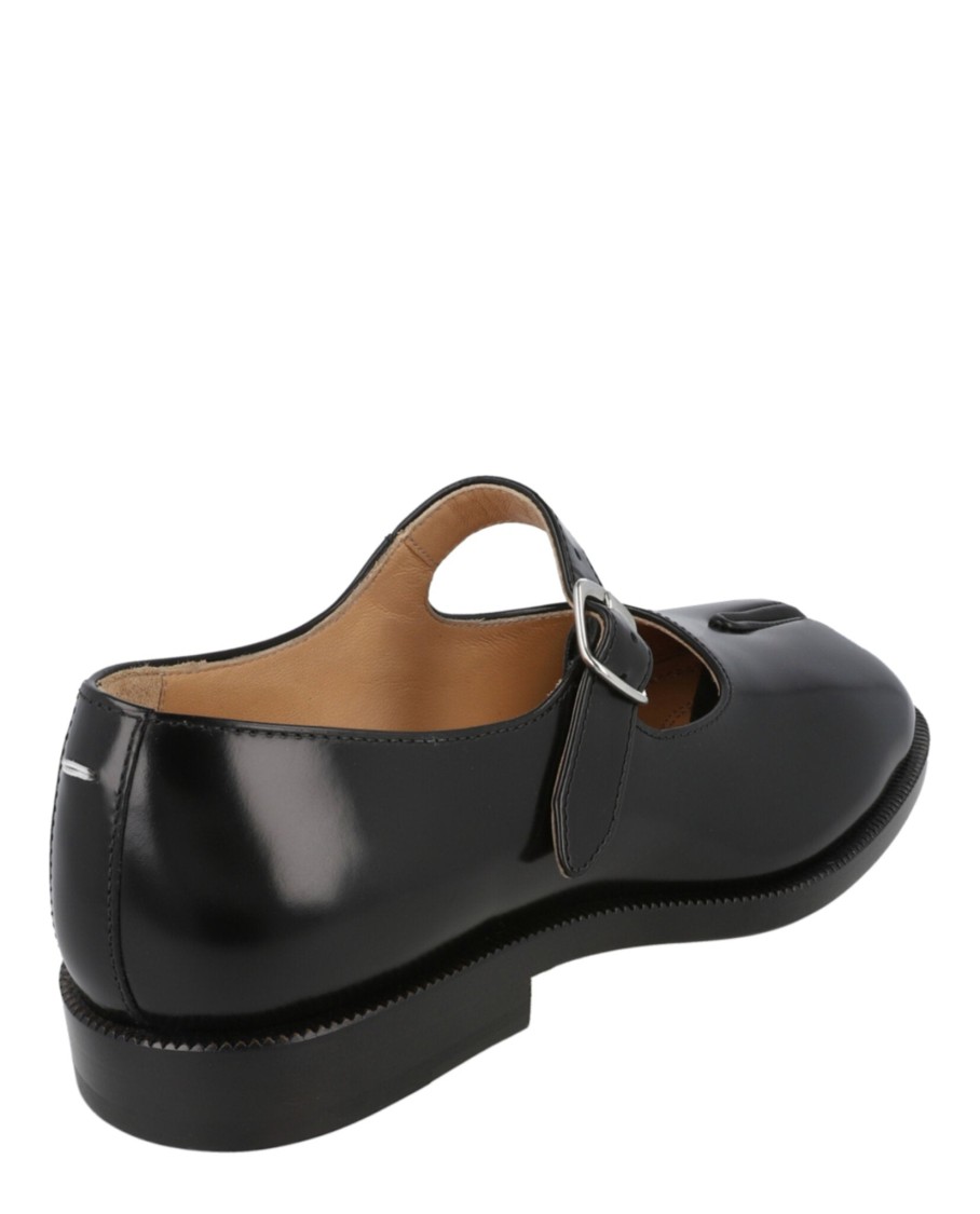Maison Margiela Tabi Mary-janes In Black