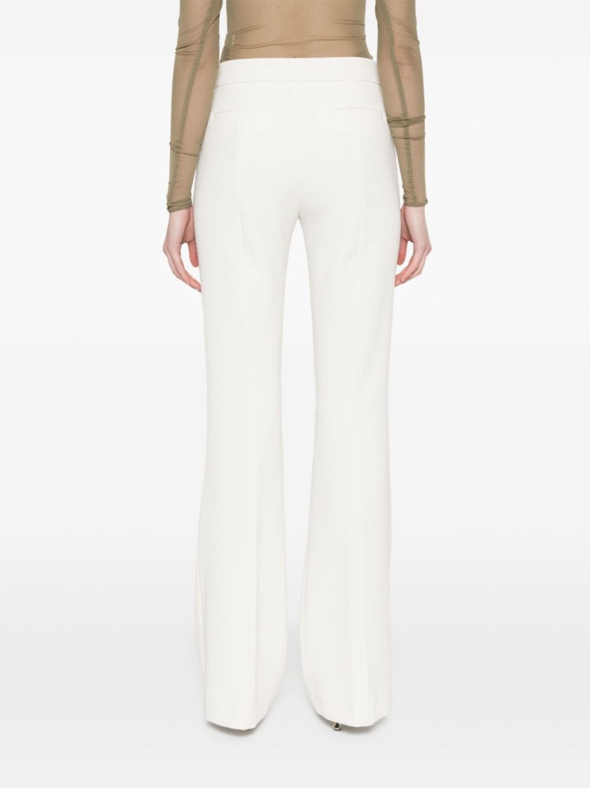 BLUGIRL BLUGIRL WIDE LEG TROUSERS WITH BUTTON AND ZIP FASTENING