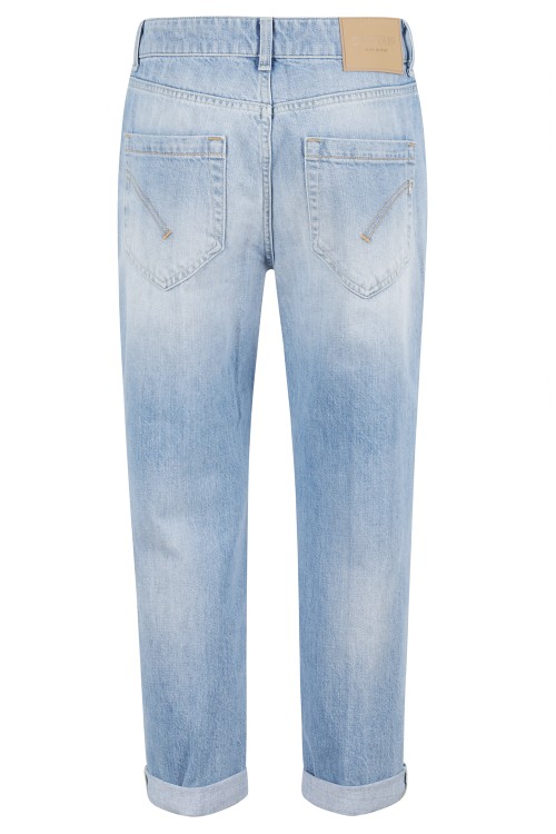 デニム・ジーパン Dondup Cropped Light Blue Jeans Dondup Cropped Light Blue Jeans | ShopSimon