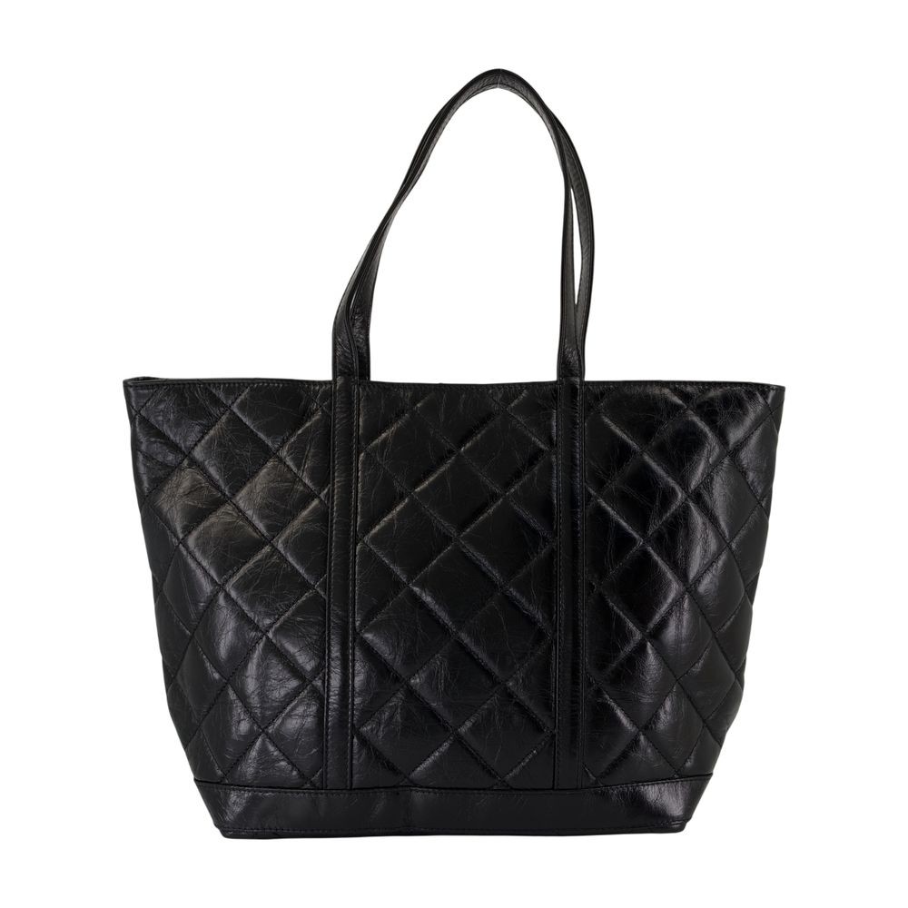 Vanessa Bruno Xl Shopper Bag In Black