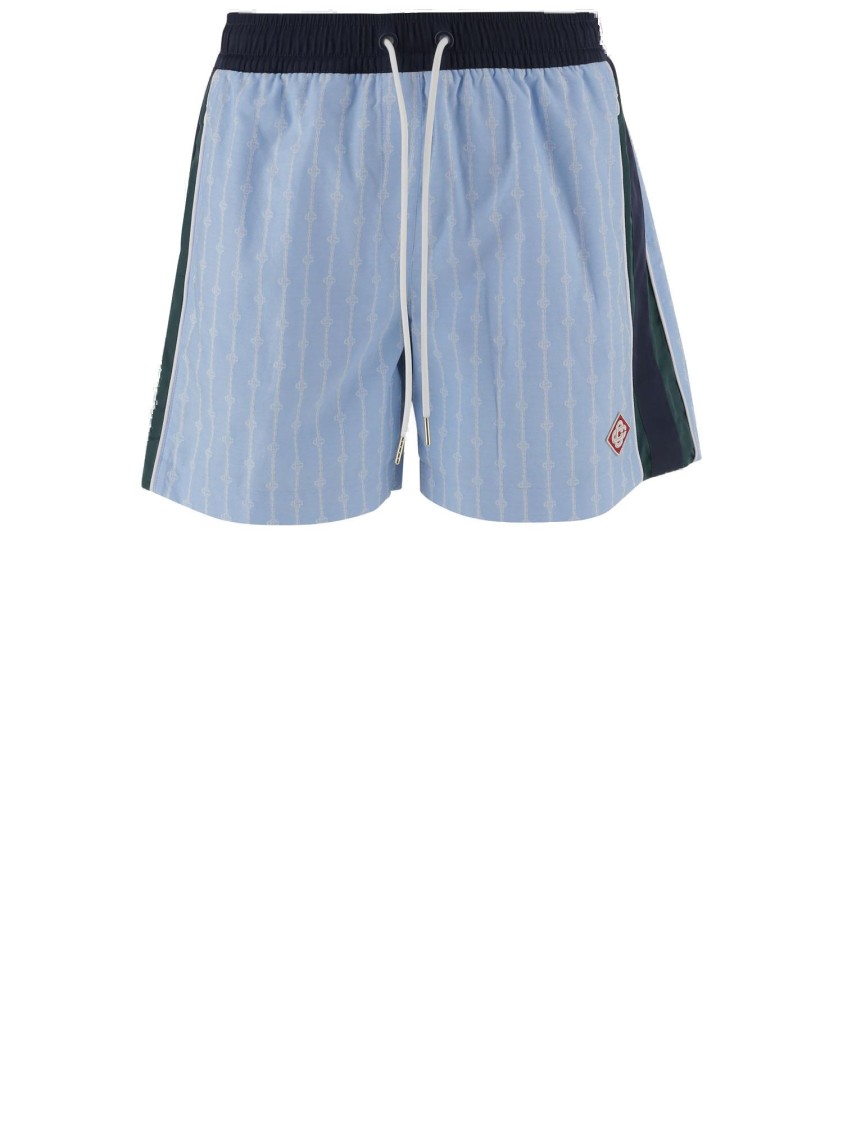 ショートパンツ Casablanca Graphic Print Cotton Short Pants Casablanca Graphic Print Cotton Short Pants | THE LIST