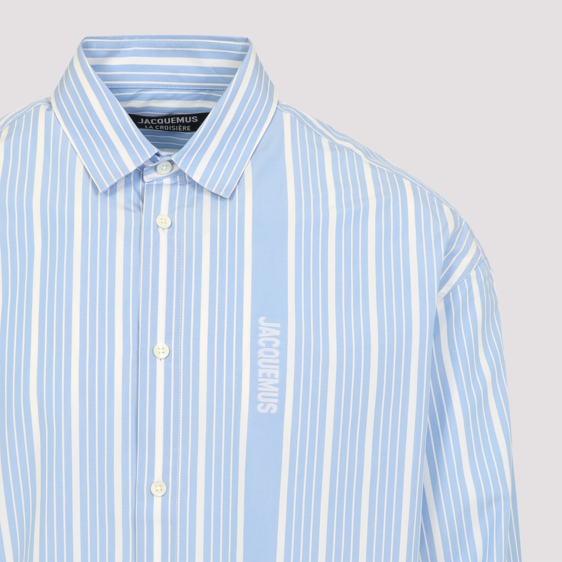 Shop Jacquemus La Chemise Simon Shirt In Blue