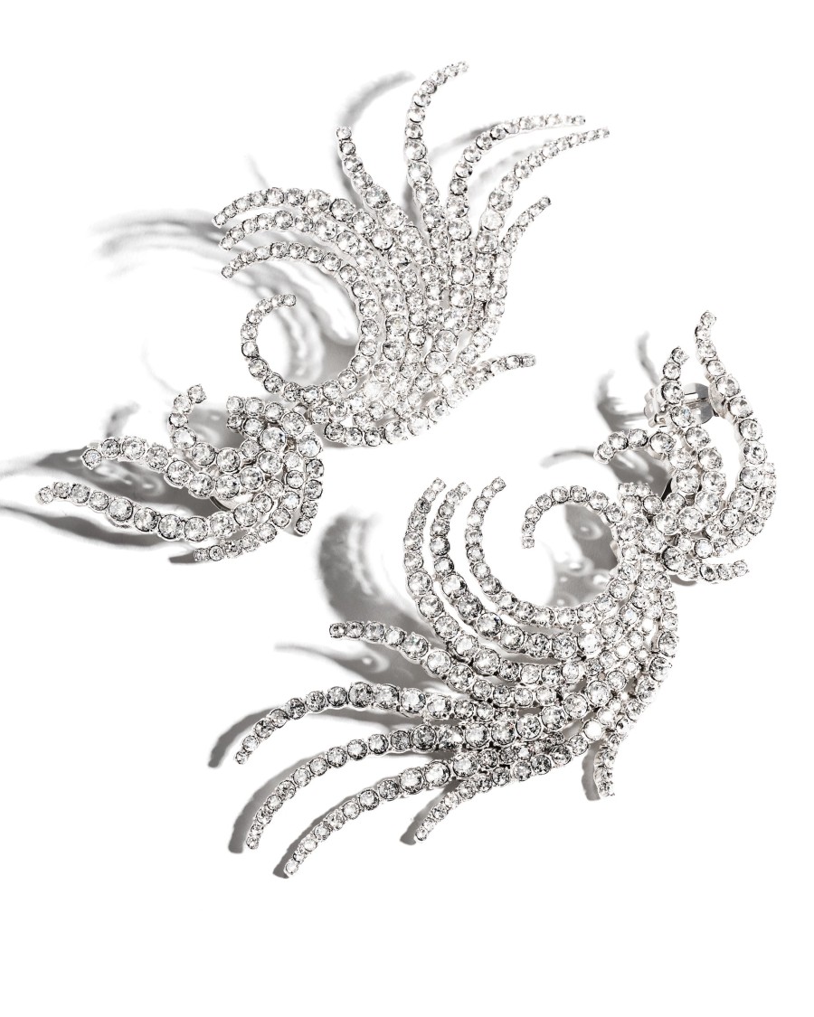 AQUAZZURA AQUAZZURA SUNSHINE MAXI EARRINGS 