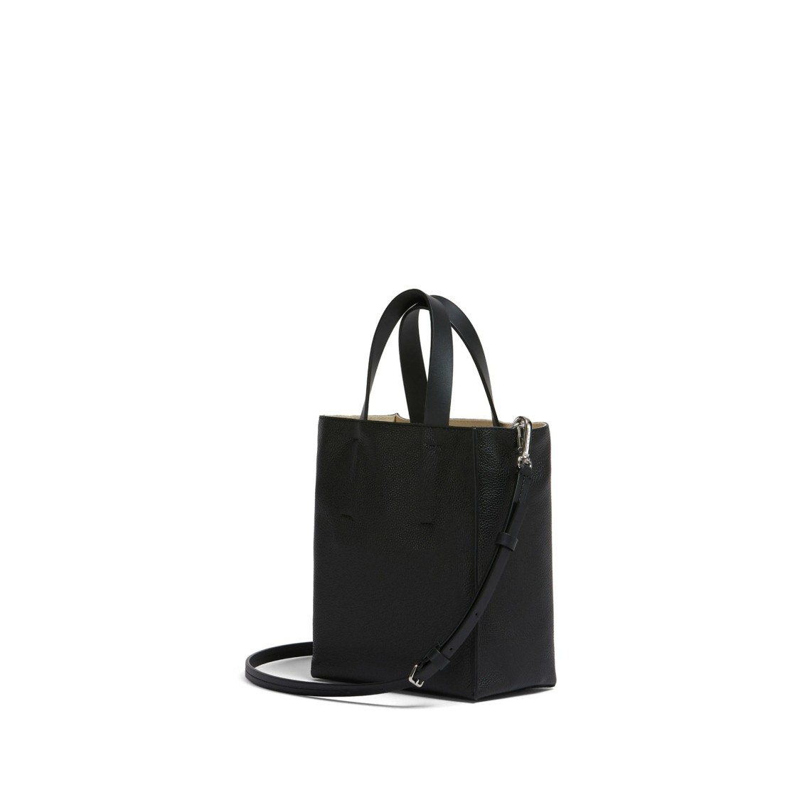 Marni Museo Embroidered Textured-leather Tote Bag