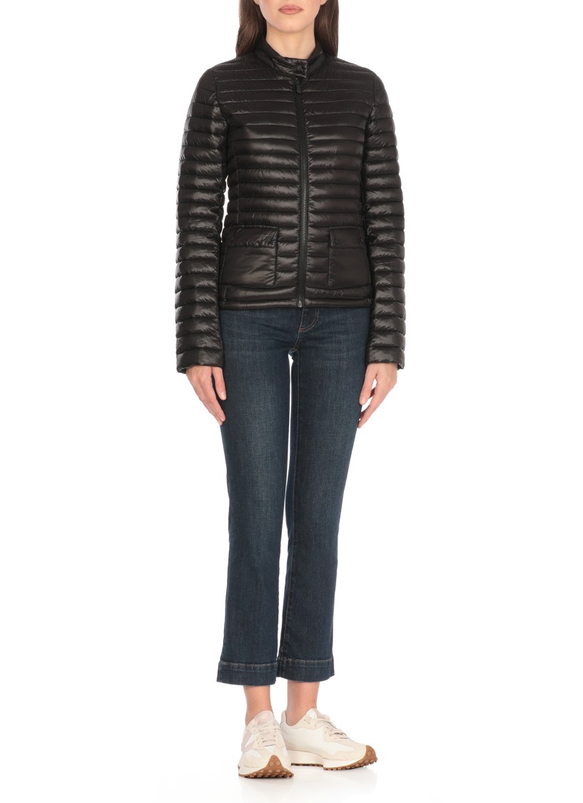 Save The Duck Black Twinkle Padded Jacket In Black