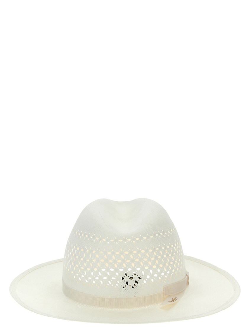Borsalino Medea Hat In White