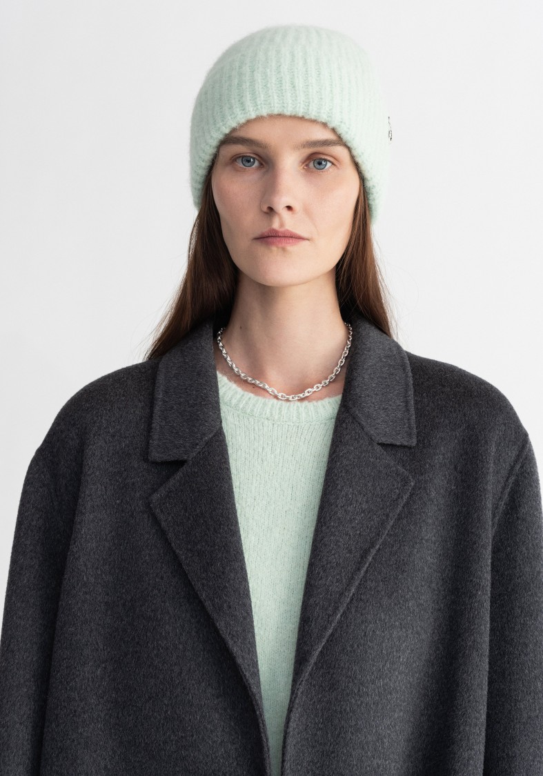 Aeron Xander - Alpaca-blend Beanie In Green