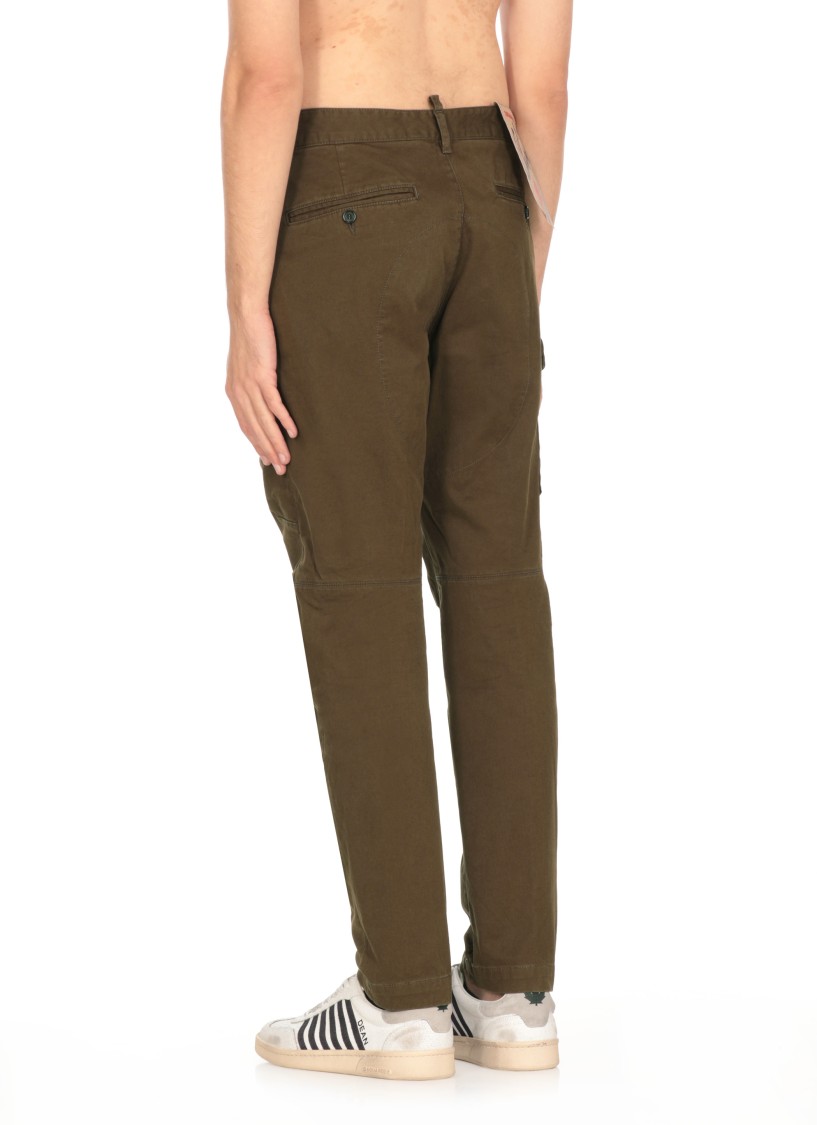 Dsquared2 Sexy Cargo Pants In Green