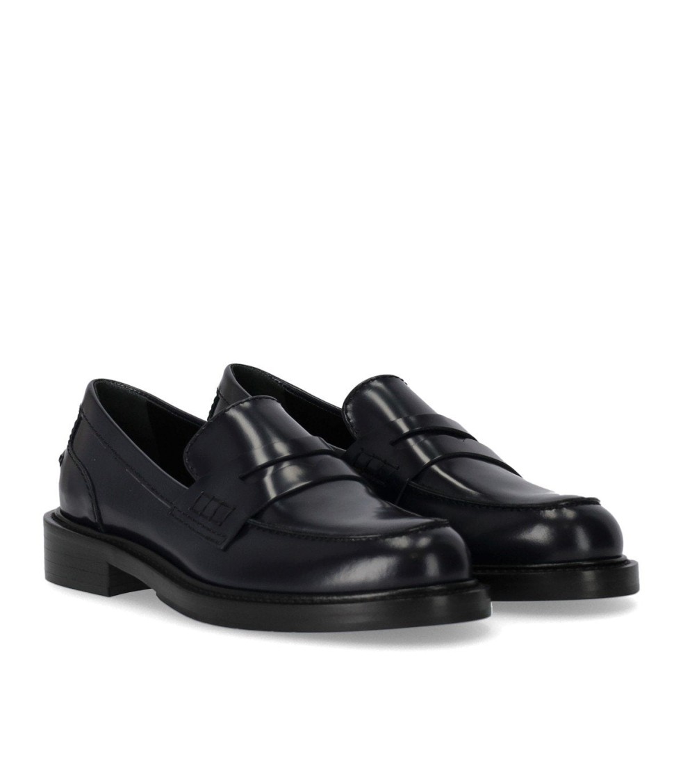 Guglielmo Rotta Page Blue Loafer In Blue
