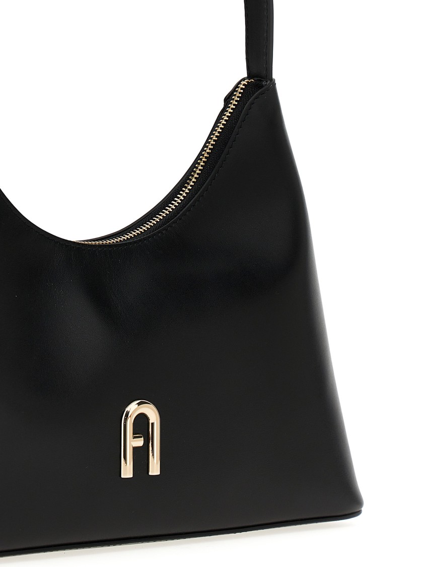 Furla 'diamante S' Shoulder Bag In Black