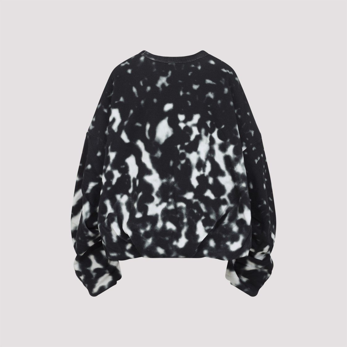 Shop Dries Van Noten Black Cotton Hannet Sweater