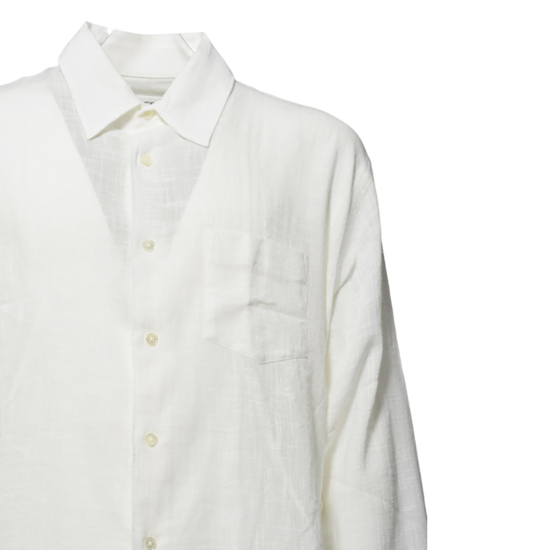 Our Legacy Coco Button-up Long-sleeve Shirt In White