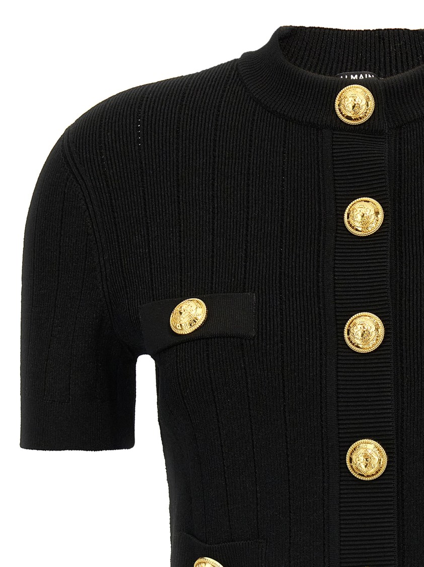 Balmain 'chiocciola' Cardigan